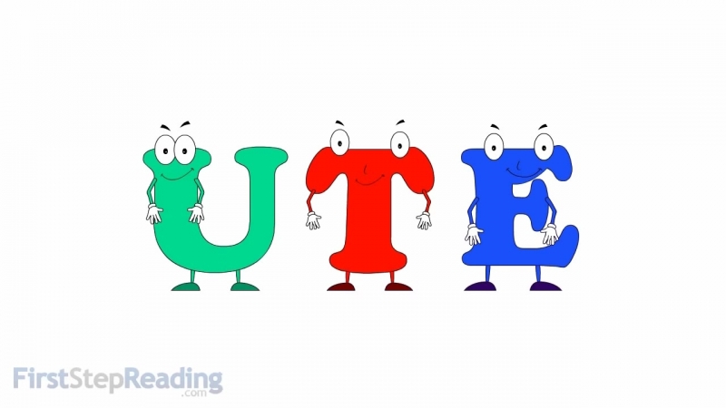 Long vowel u vowel consonant vowel, beginning readers grammar phonics lesson