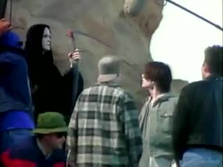 Keanu reeves, alex winter and william sadler behind the scenes of bill teds bogus journey