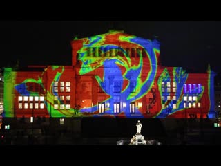 Berlin leuchtet 2019 gendarmenmarkt sand animation artist alyona voynova