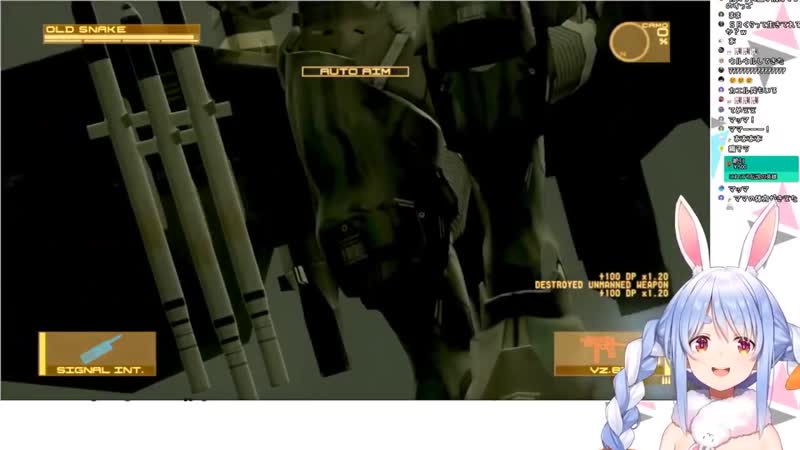 [inaccuratesubs] [mgs4]usada pekora moments pt 6