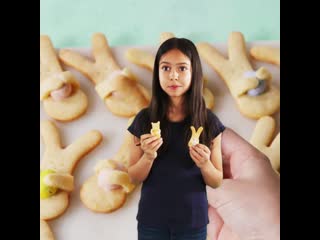 Печеньки зайчики кролики