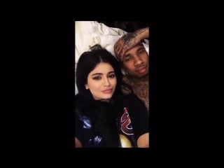 Kylie jenner and tyga cute moments