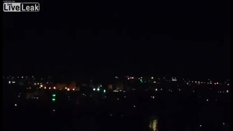 Видео работы сирийских систем пво и ударов крылатых ракет международной коалиции в окрестностях дамаска#10