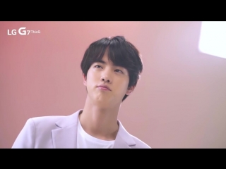 180625 bts behind the scenes @ lg g7 thinq main tvc