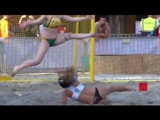 Beach handball girls australia vs argentina shootout highlights