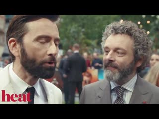 David tennant and @michaelsheen finally got to work together and theyre a dream team goodomens