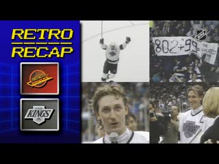 Retro recap canucks kings