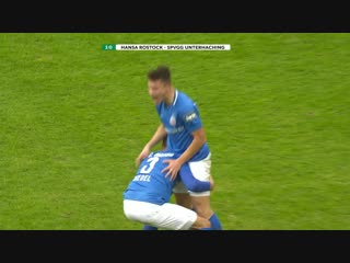 18/19 highlights fc hansa rostock 20 spvgg unterhaching