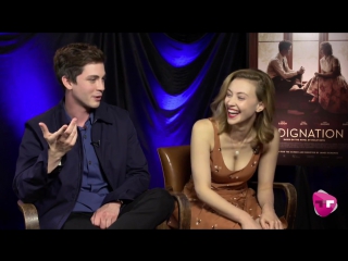 Logan lerman and sarah gadot indignation interview