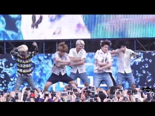 160721 bts 쩔어 @ ocean world's wave pool dj party