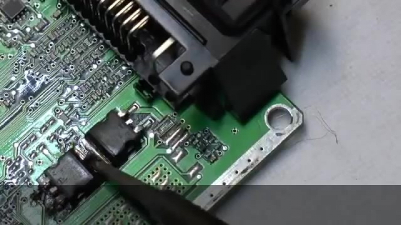 Ремонт эбу автомобиля замена ключа управления катушкой зажигания