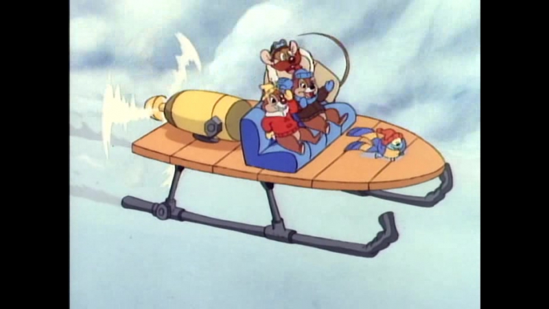 "чип и дейл спешат на помощь" 1 сезон; 3 серия ("история знакомства с гайкой")