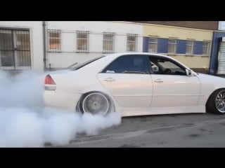 Toyota jzx110 irv burnout 1jzgte 564 лошадинных силы!