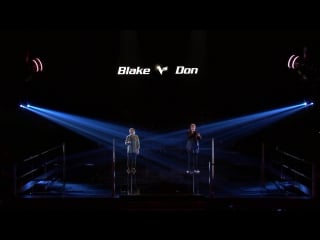 Blake morgan vs don leaton stitches (the voice australia 2016)