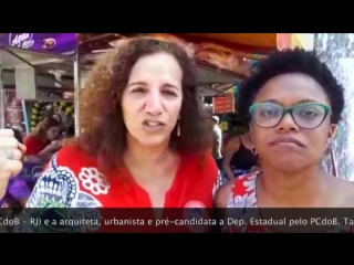 Jandira feghali e tainá de paula por #lulalivre