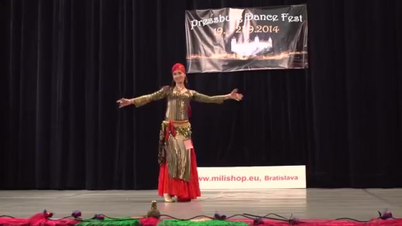 Samiyah orientalny tanec egyptsky folklor ghawazee s prstovymi cinelkami 7906