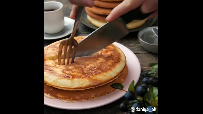 Пышные японские панкейки