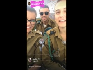 Israeli model adi dresses as soldier for halloween