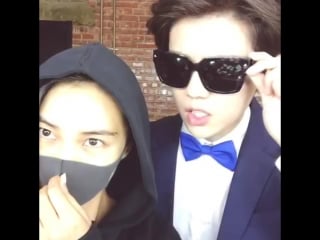 [video] 151019 luhan @ 陈漫chenman's meipai update