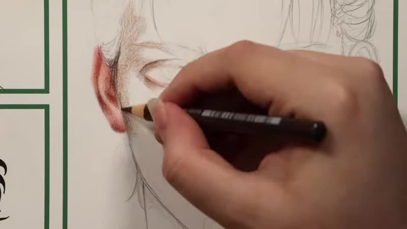 [mayara rodrigues] drawing eren jaeger in 3 styles [manga, anime and realistic]