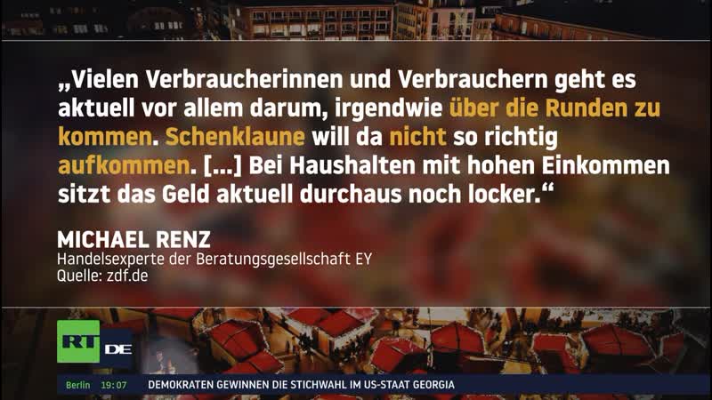 Kein geld für geschenke inflation frisst einkommen auf