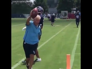 When your coach torches you for a touchdown