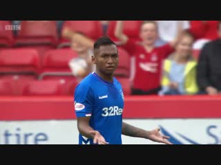 Rangers successful with appeal against red card shown to alfredo morelos in sundays 1 1 draw with aberdeen at pittodrie