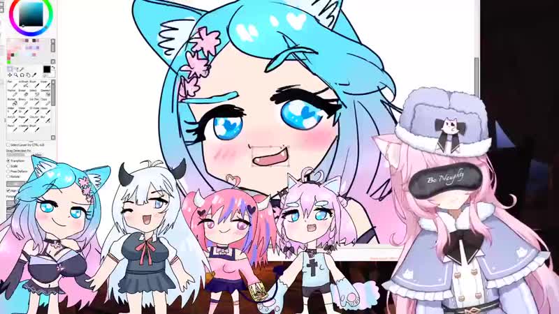 [kamitsurugi] nyanners tries to imitate silvervale