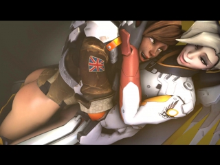 Overwatch 18+ tracer and mercy