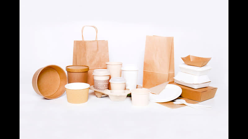 Бумажная посуда доэко