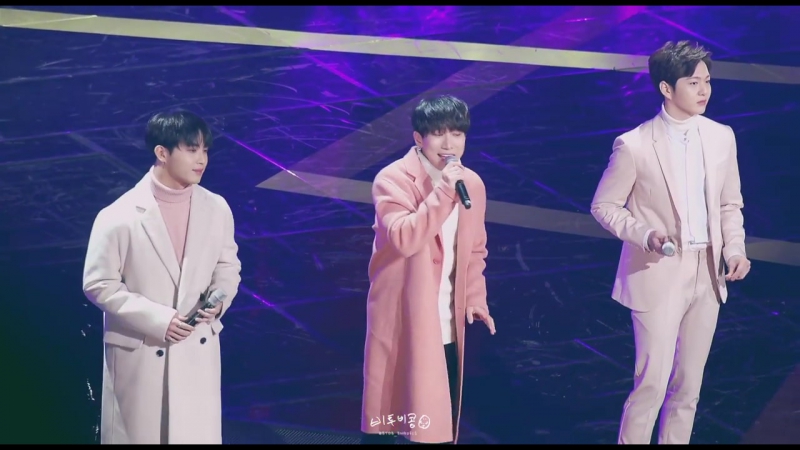 [fancam] ынкван, чансоб и хёншик ambiguous @ 2017 kbs drama awards