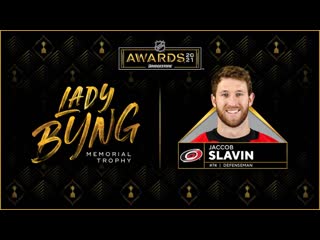 Slavin wins lady byng trophy jun 19, 2021