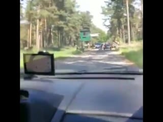 На машине по военному городку мальвинкель ч 2