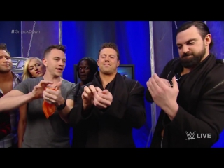 Superstars watch justin flom from “wizard wars” get tricking backstage smackdown, january 29, 2015