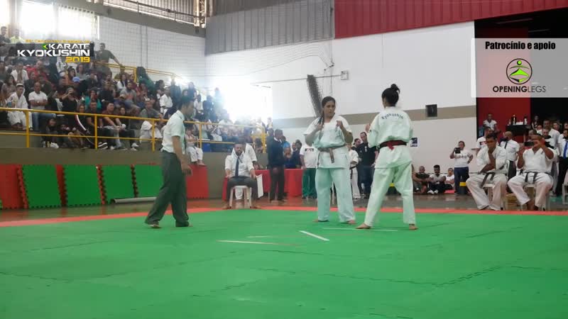 Bianca borba vs dabiny angelo campeonato brasileiro de kyokushin 2019
