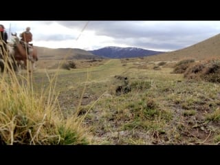 Horse riding in chilean patagonia