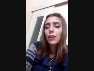 Сирийка спела «калинку» – syrian girl sings russian song – بنت سورية تغني باللغة الروسية