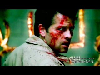 Castiel is an angel with a shotgun