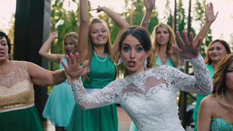 Дай 5! свадебный клип с гостями сергея и верочки