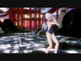 759【mmd】hysteric bullet【tda cowgirl haku】(1080p hd)