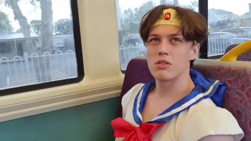 Catboykami sailor moons big day out #catboykami