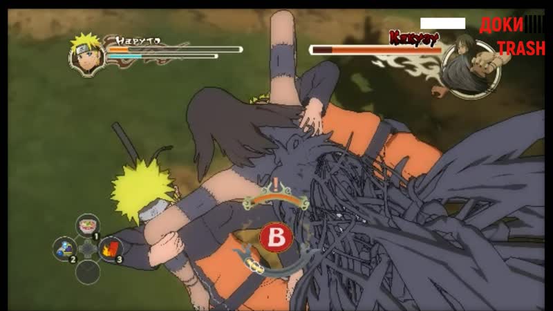 Naruto nsuns2 наруто против какудзу доки треш 1 часть