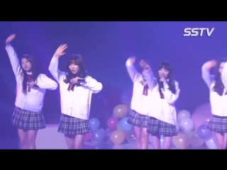 [141112] lovelyz good night like yesterday + interview @ debut showcase
