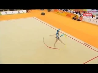 Anastasia salos, ribbon european championships