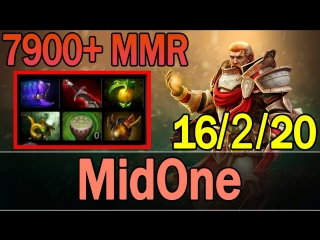 Dota 2 midone plays omniknight 7900+ mmr | ranked match