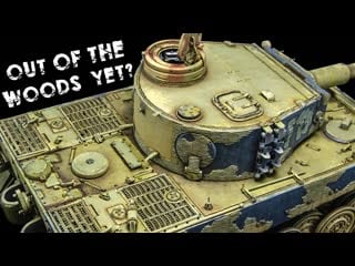 I save the ugliest tiger with oils and washes? | tiger 1 gruppe fehrmann | rye field model 1/35