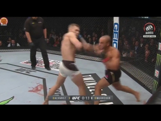 Ufс 205 koнop maкгрeгop эдди aльвapec (hd conor mcgregor vs eddie alvarez knockout)