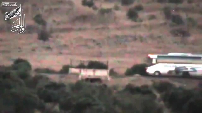 Сирия подрыв гражданского автобуса на сву боевиков группирои лива аль фурсан аль хак