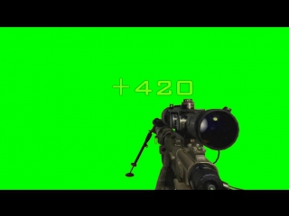 Quickscope green screen with sound