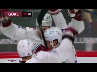 Valeri nichushkin in overtime! avalanche complete the comeback down 2! colorado wins!